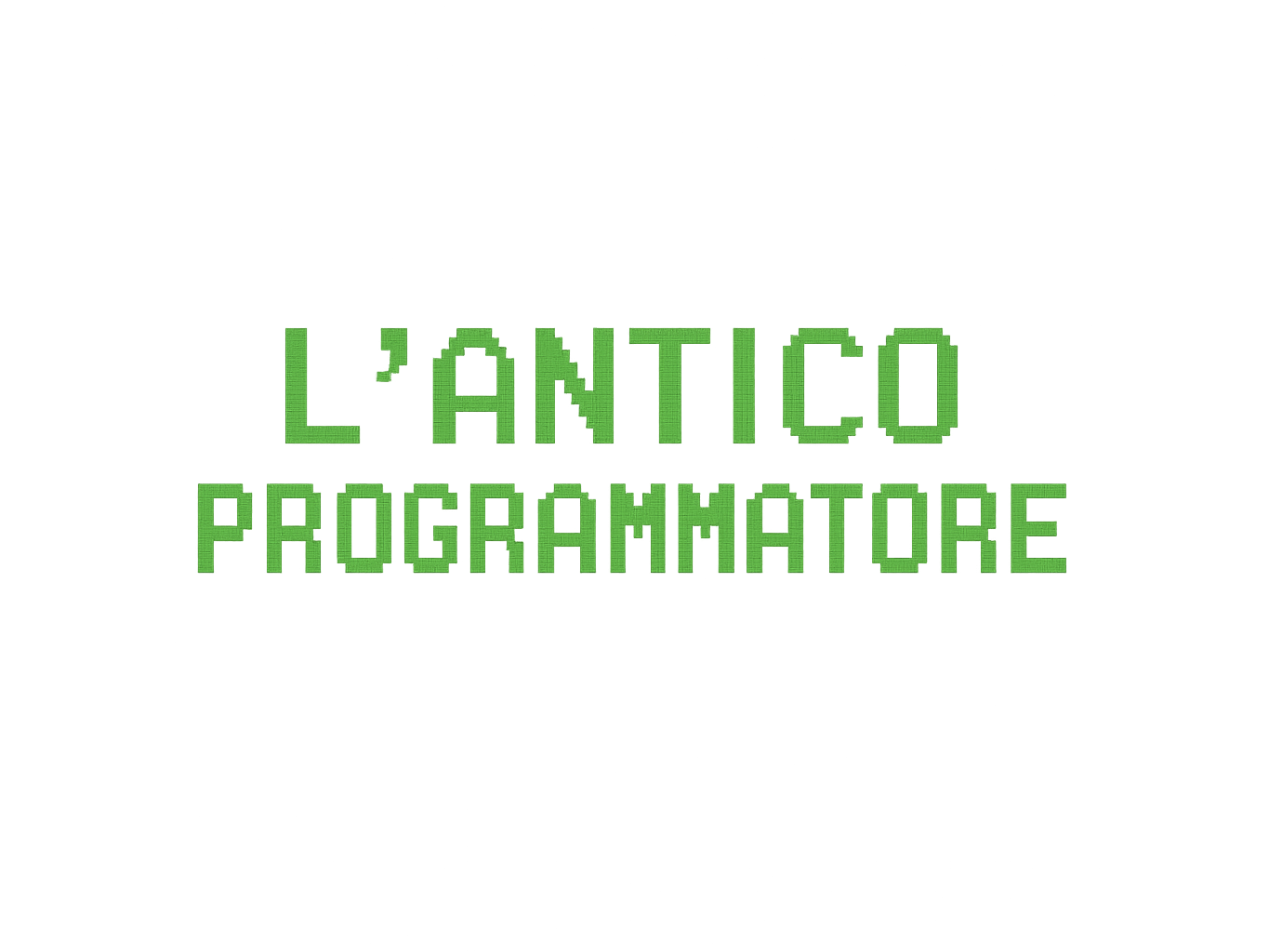 L'Antico Programmatore